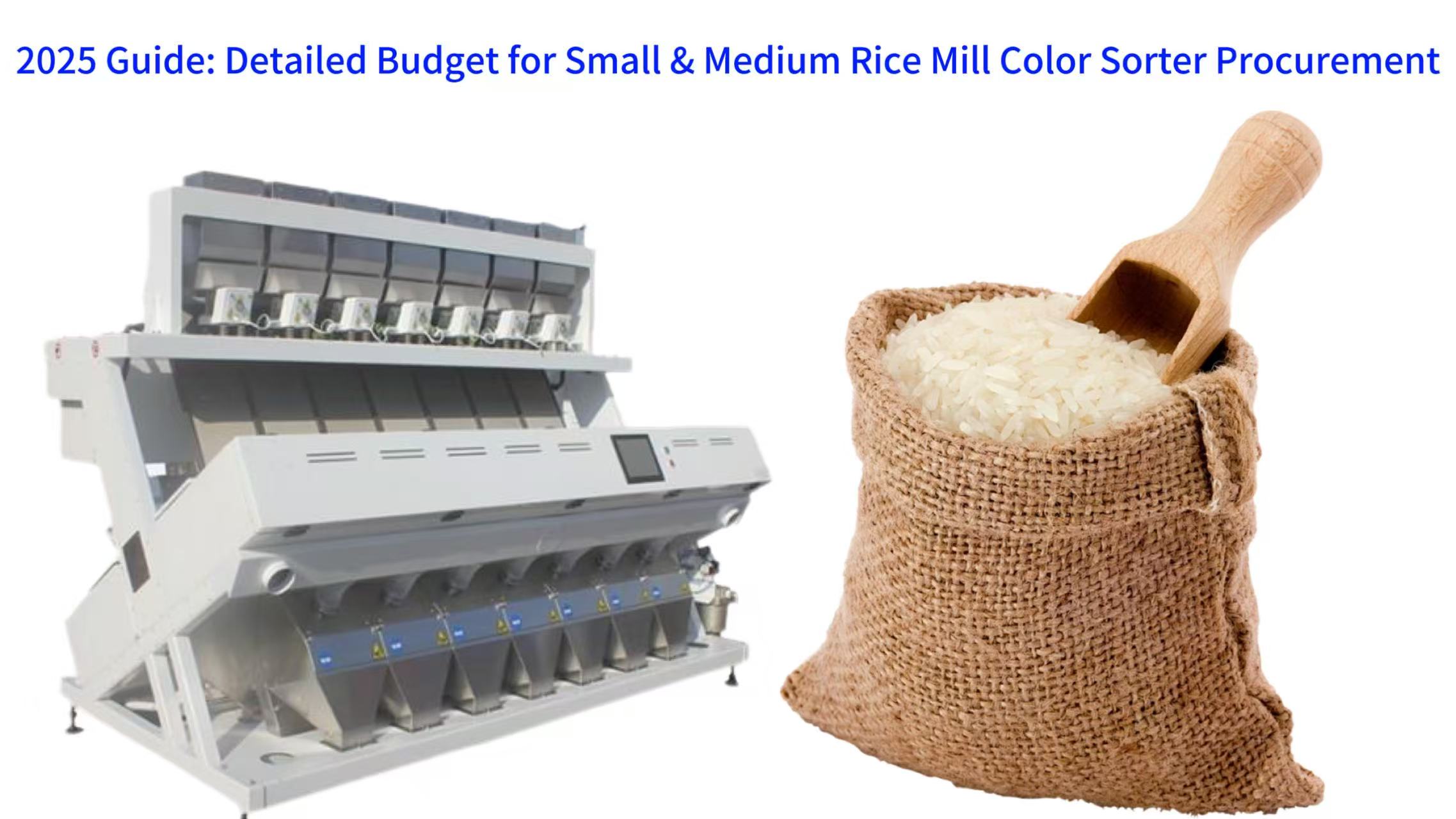 2025 Guide: Detailed Budget for Small & Medium Rice Mill Color Sorter Procurement