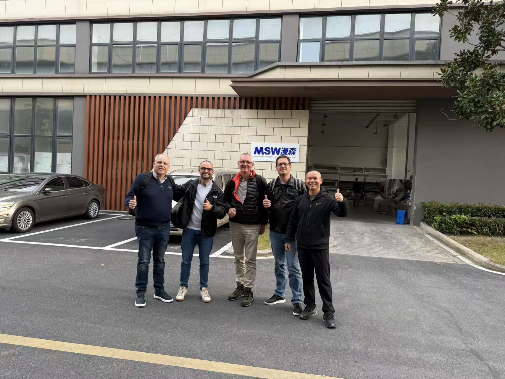 Brazilian agricultural enterprises visit MSW™, inspecting equipment, discussing technology and finalizing cooperation