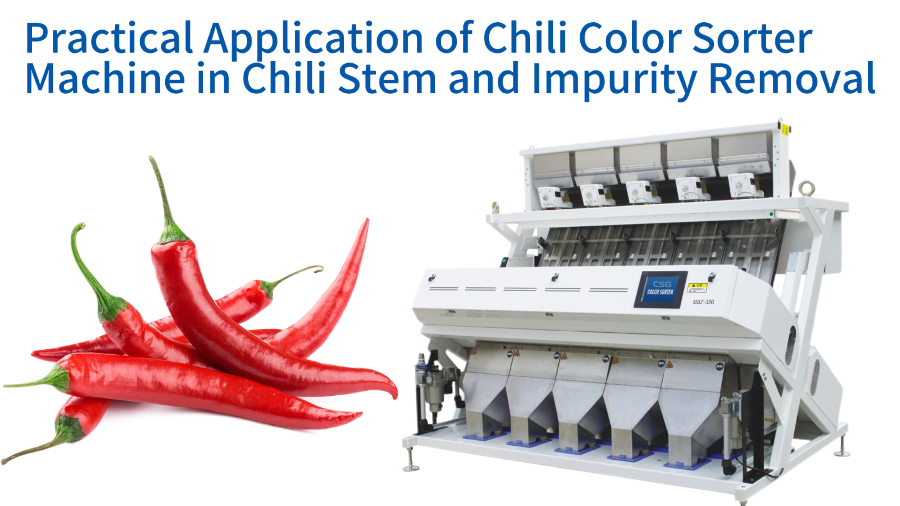 Practical Application of Chili Color Sorter Machine in Chili Stem and Impurity Removal