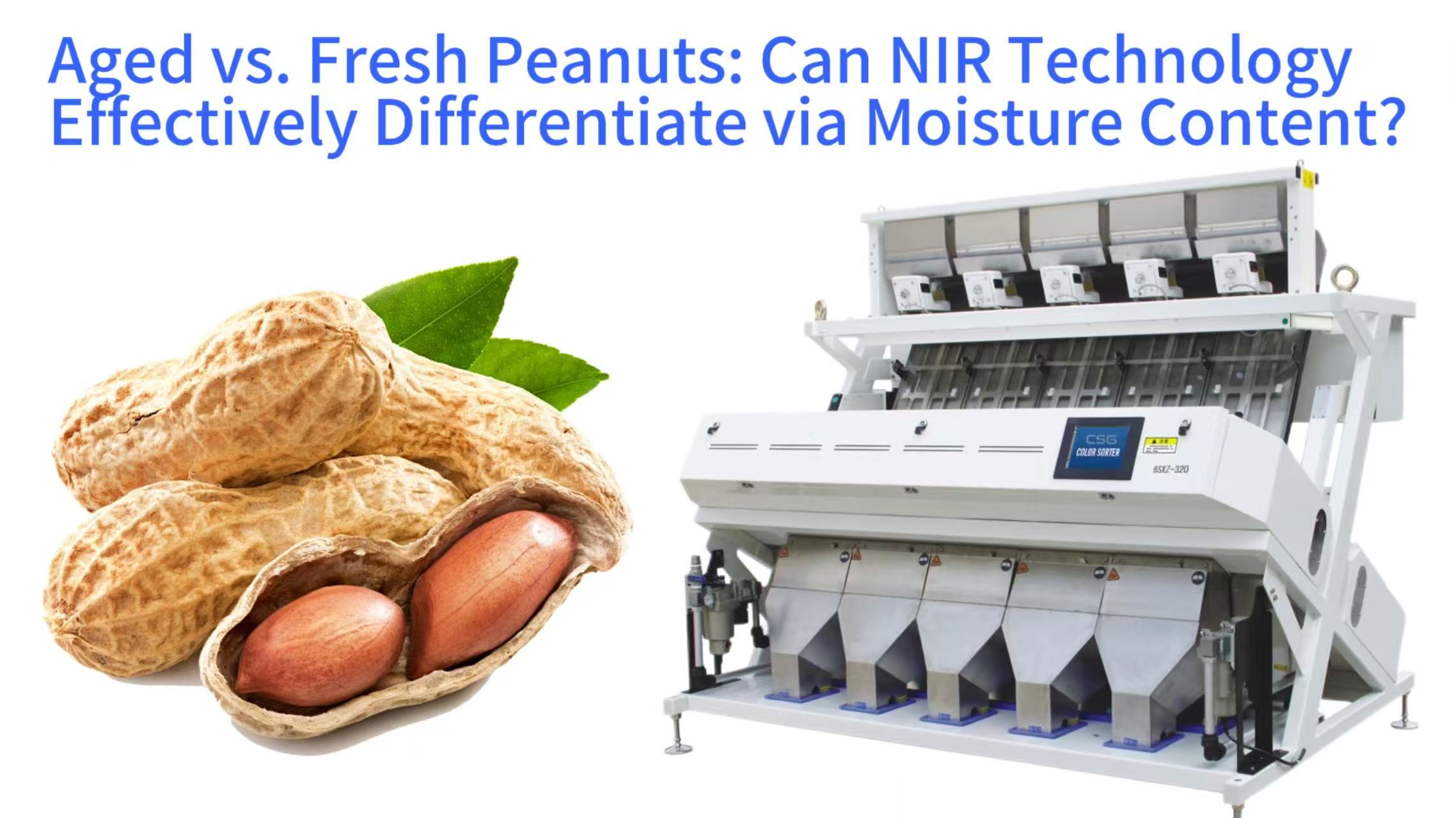 Aged vs. Fresh Peanuts: Can NIR Technology Effectively Differentiate via Moisture Content?
