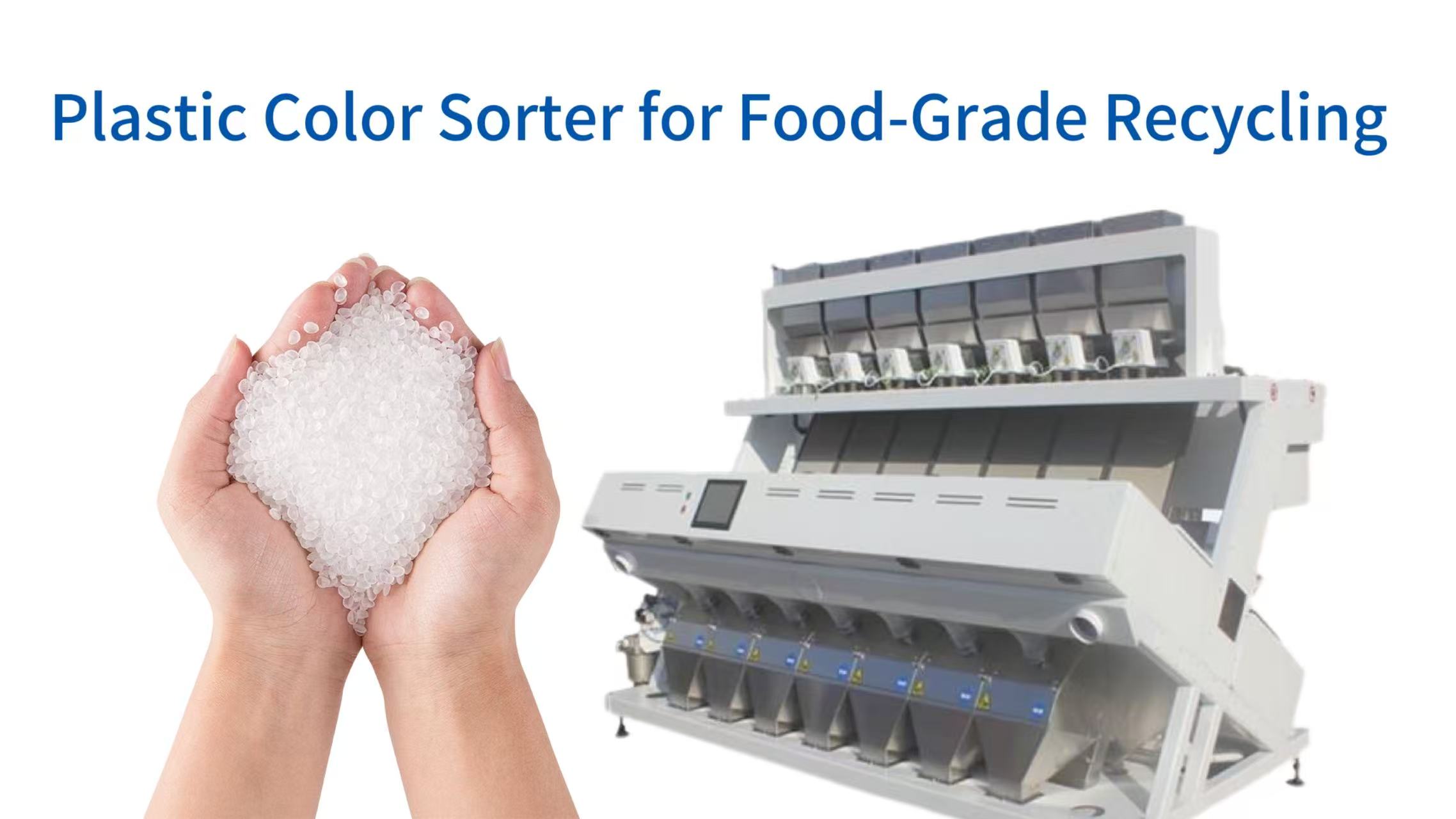 Plastic Color Sorter for Food-Grade Recycling